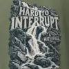 "Hard to Interrupt a Waterfall" Heavyweight Unisex Crewneck T-shirt