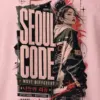 "Headphone Streetwear Woman" Heavyweight Unisex Crewneck T-shirt