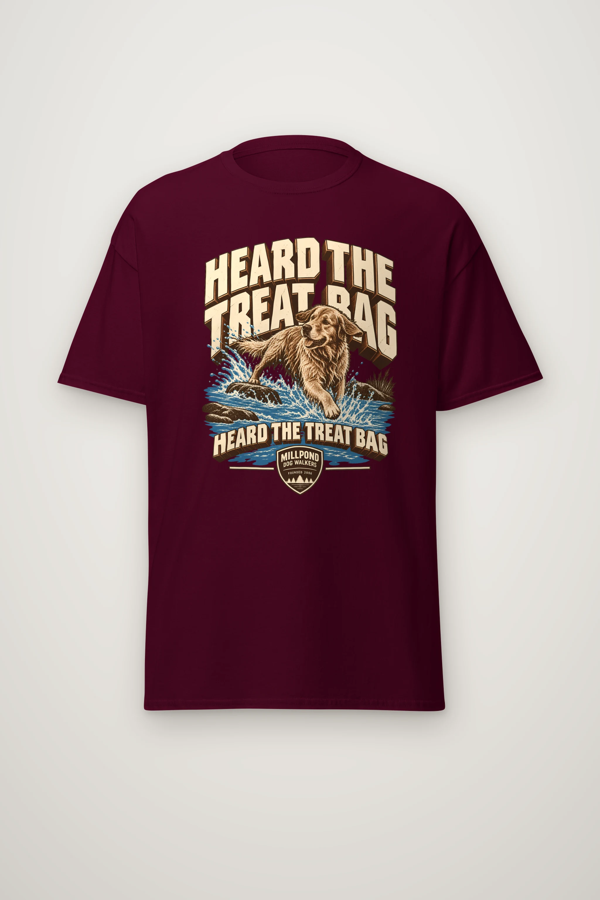 "Heard The Treat Bag" Heavyweight Unisex Crewneck T-shirt