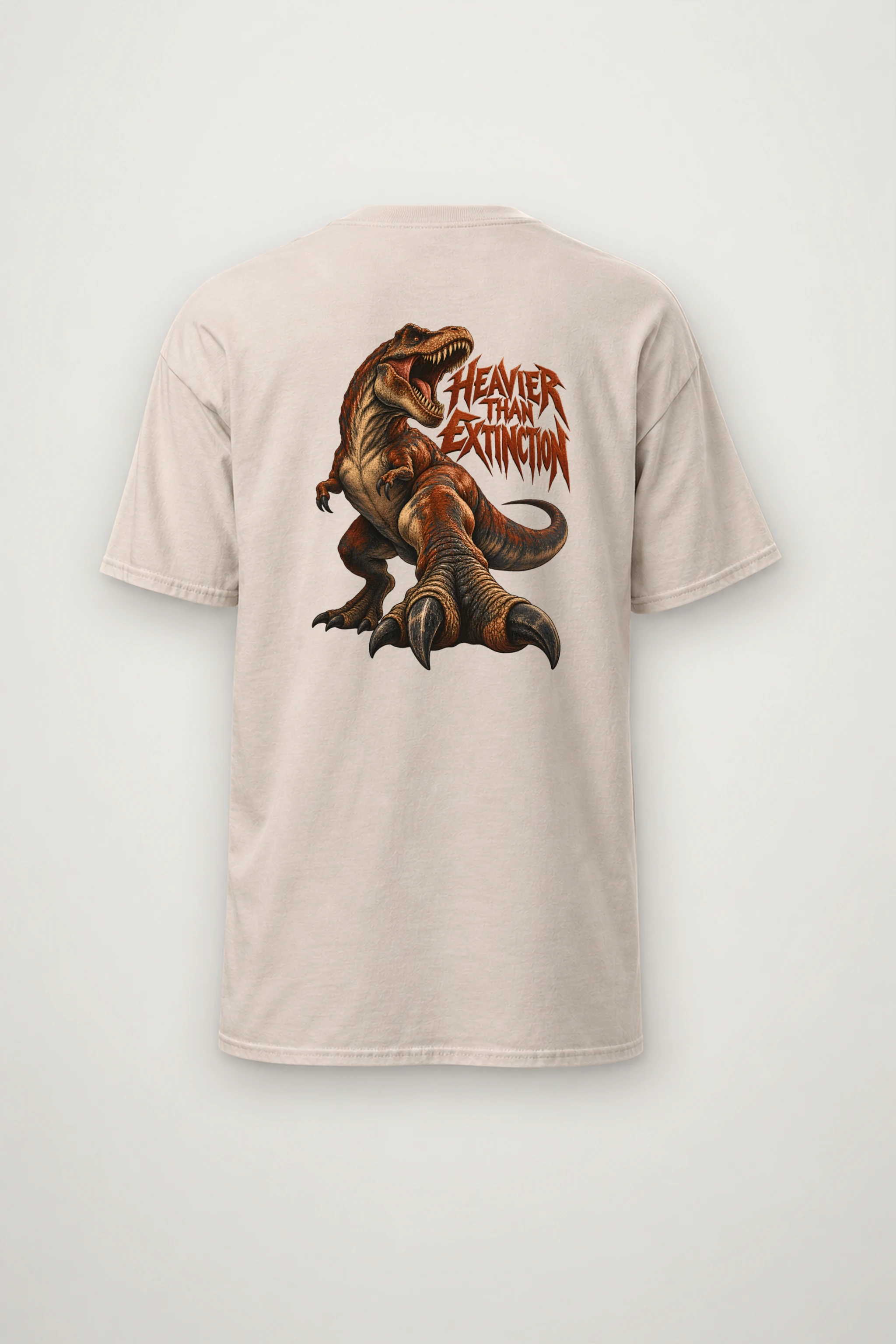 "Heavier Than Extinction" Heavyweight Unisex Crewneck T-shirt