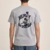 "Heavy Even Upside Down" Heavyweight Unisex Crewneck T-shirt