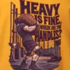 "Heavy Is Fine, Where Are the Handles" Heavy Blend Unisex Crewneck Sweatshirt