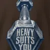 "Heavy Suits You" Heavy Blend Unisex Crewneck Sweatshirt