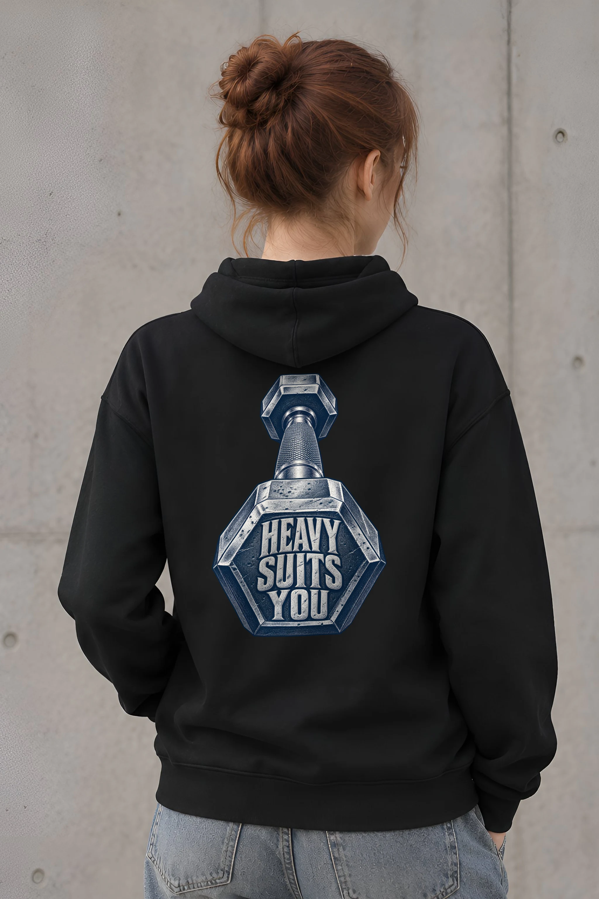 "Heavy Suits You" Heavy Blend Unisex Pullover Hoodie