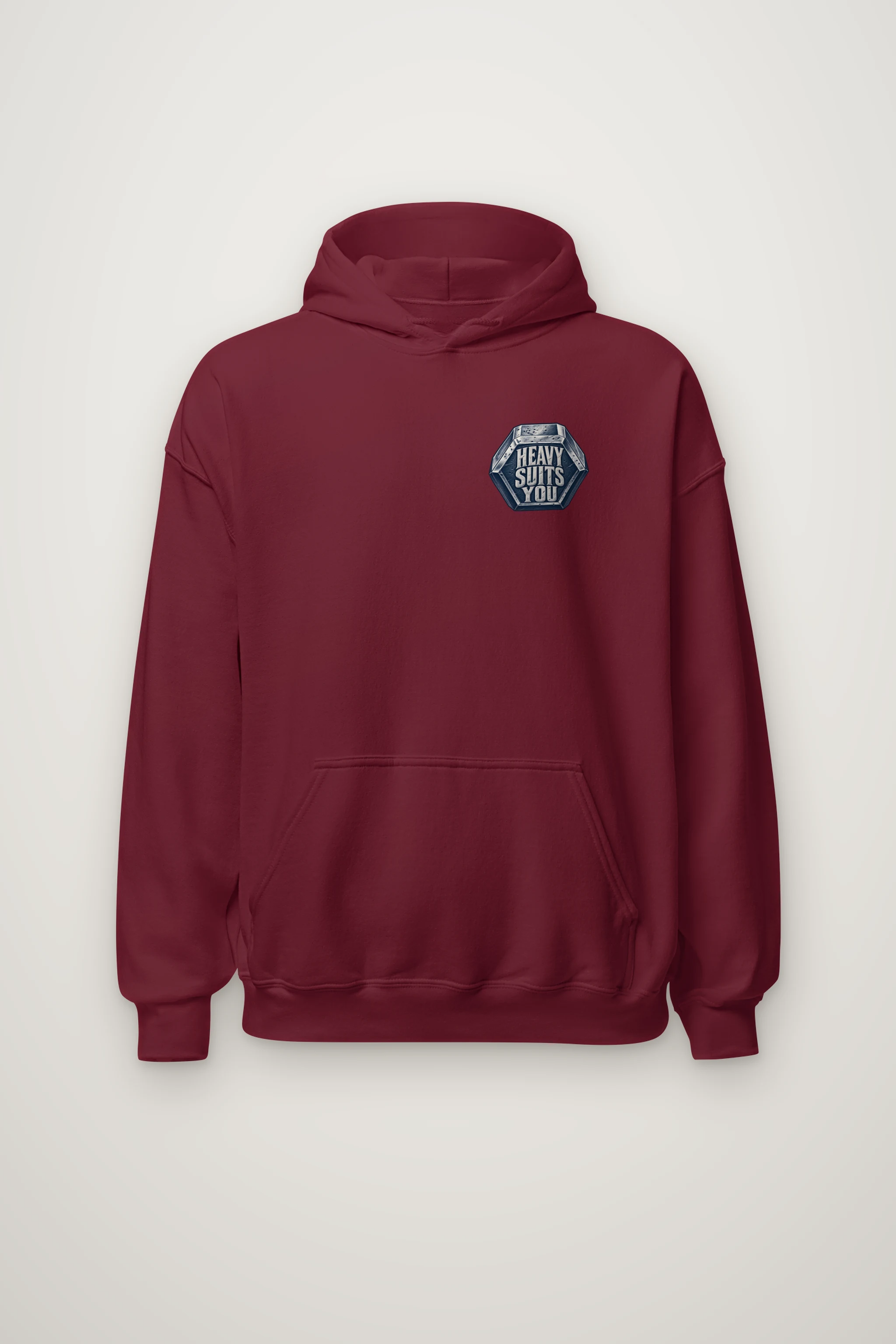 "Heavy Suits You" Heavy Blend Unisex Pullover Hoodie