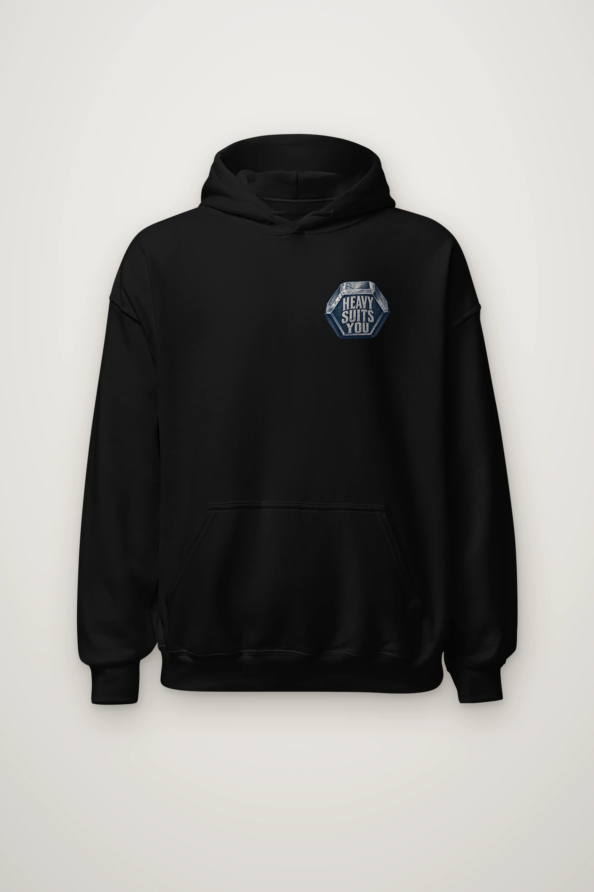 "Heavy Suits You" Heavy Blend Unisex Pullover Hoodie