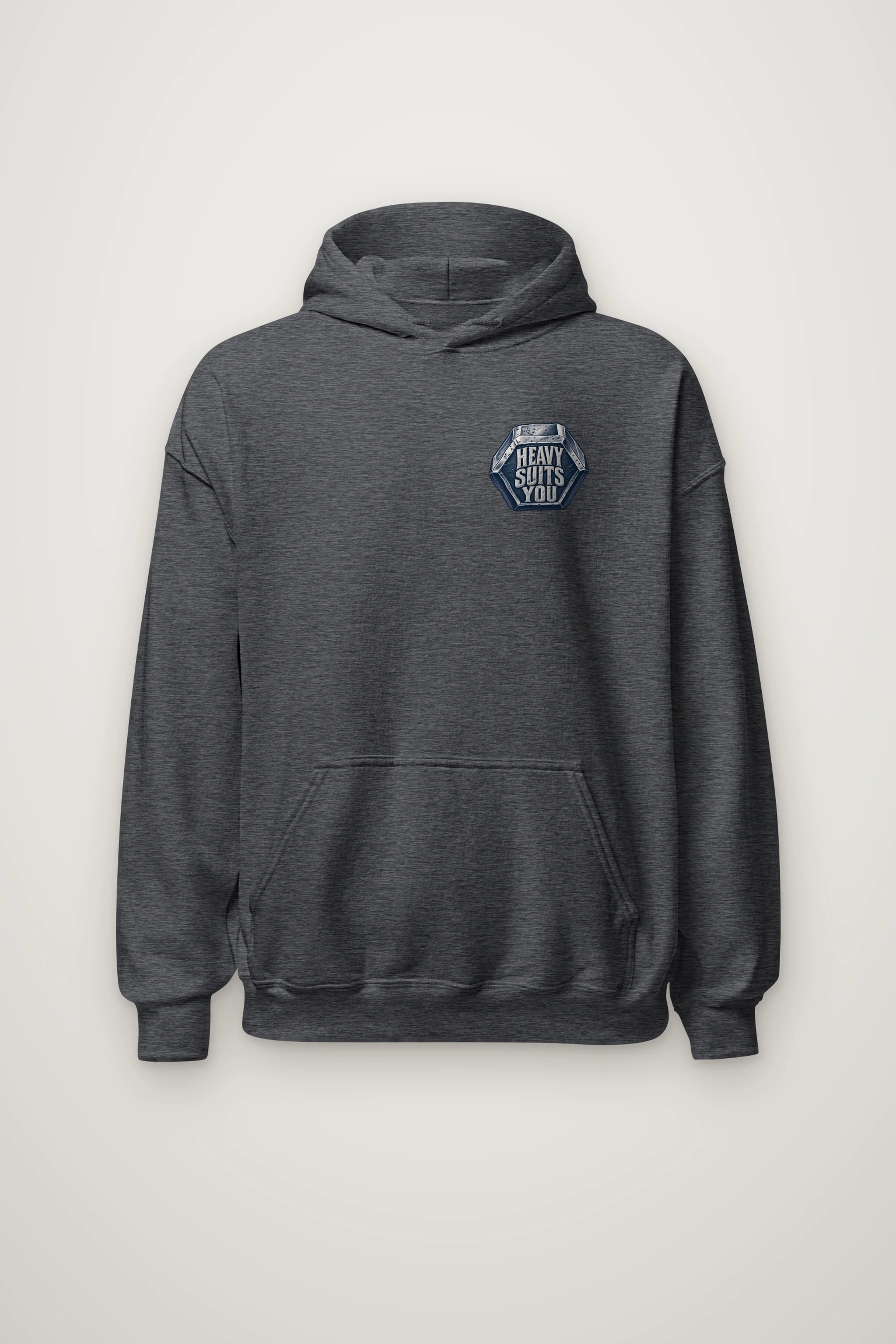 "Heavy Suits You" Heavy Blend Unisex Pullover Hoodie