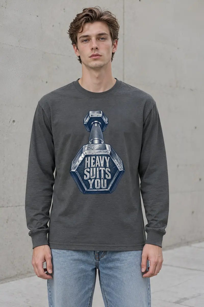“Heavy Suits You” Unisex Longsleeve T-shirt