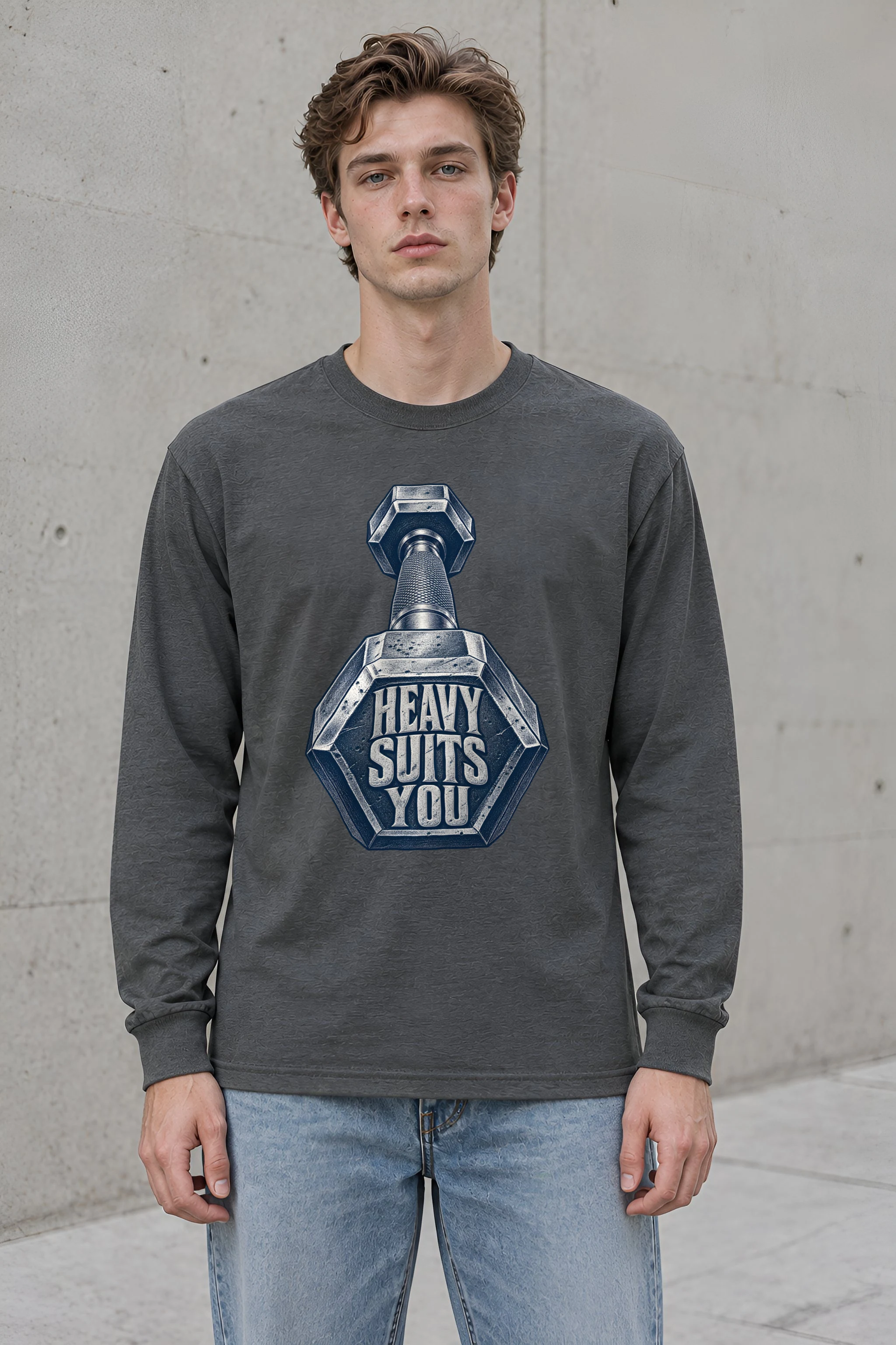 "Heavy Suits You" Unisex Longsleeve T-shirt