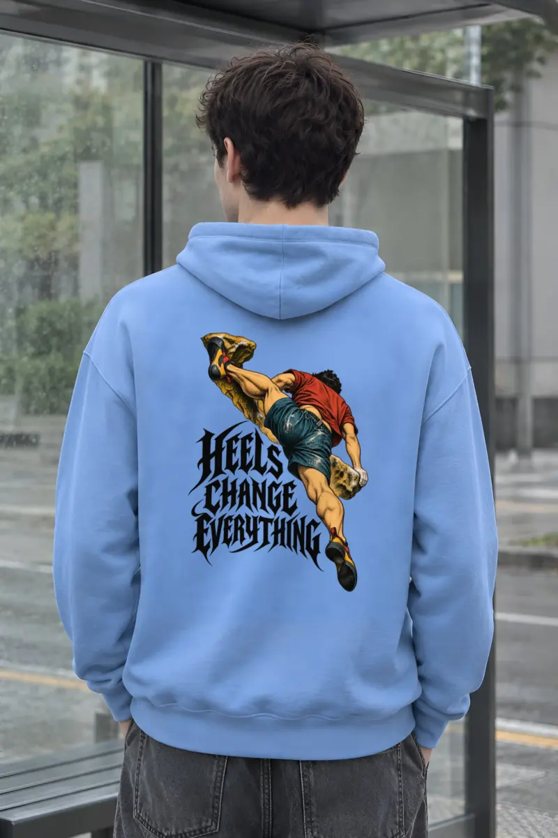 “Heels Change Everything” Heavy Blend Unisex Pullover Hoodie