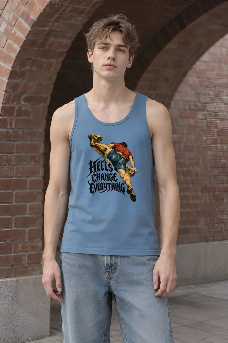 “Heels Change Everything” Unisex Jersey Tank