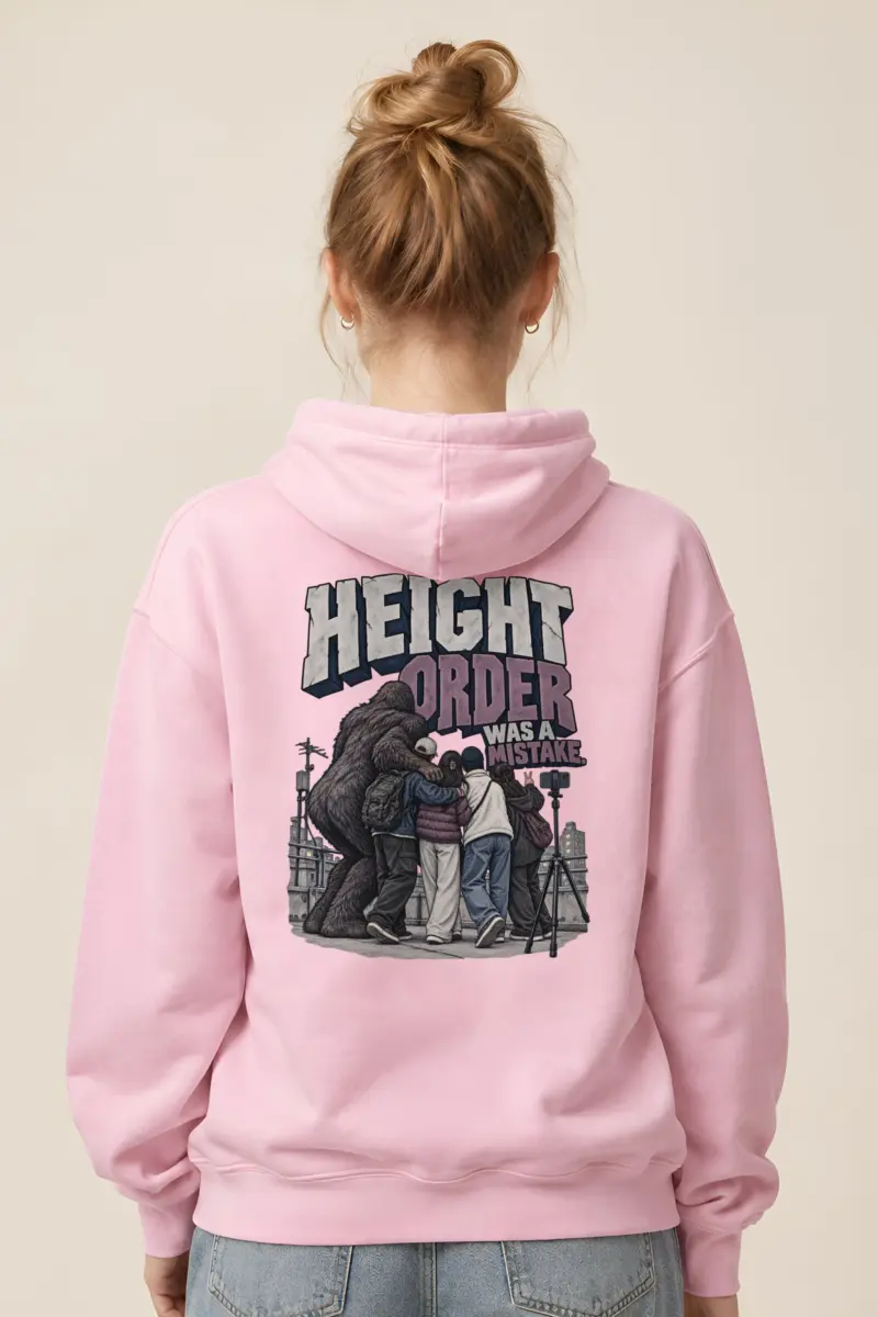 “Height Order Was a Mistake” Heavy Blend Unisex Pullover Hoodie