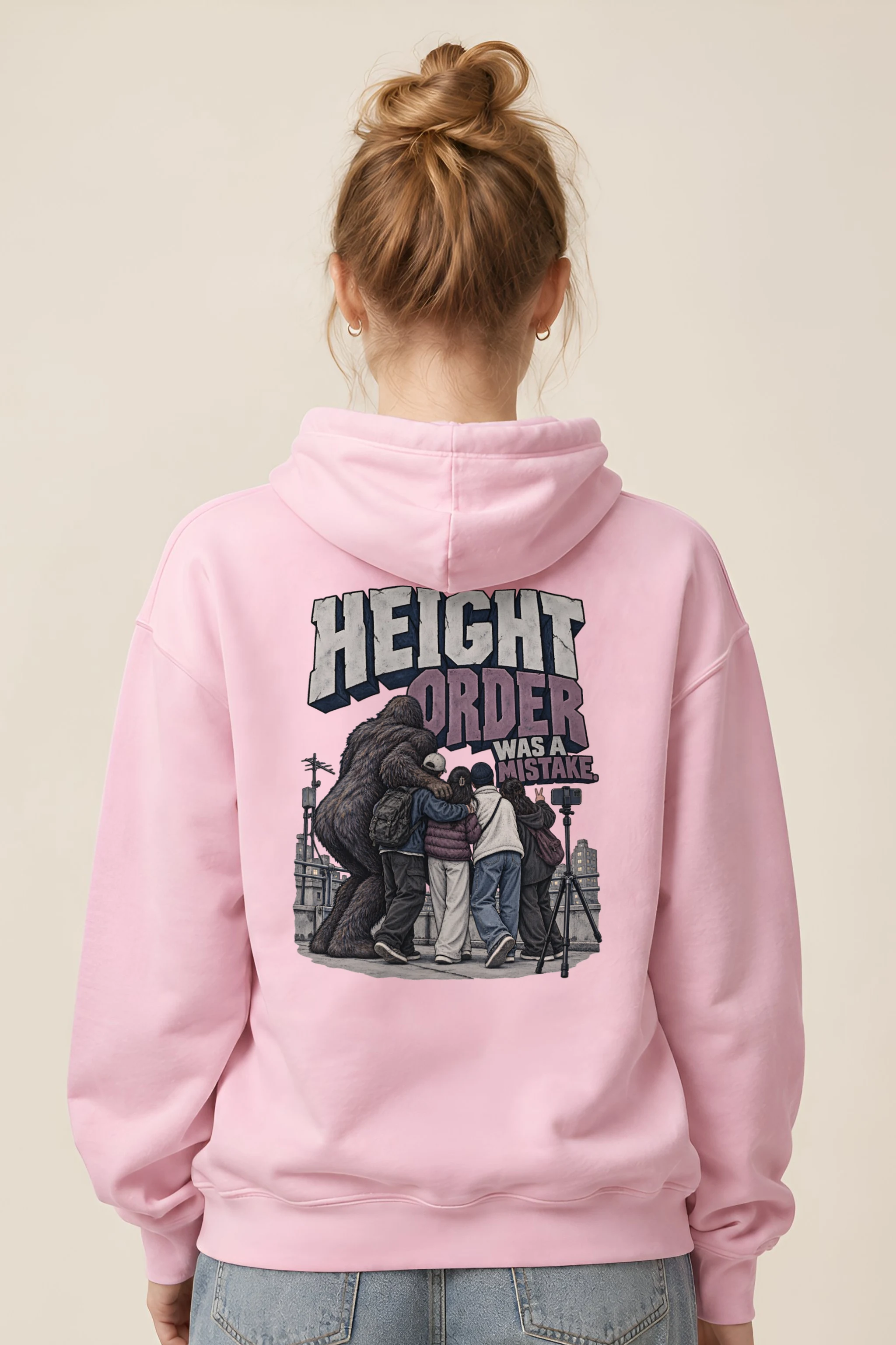 "Height Order Was a Mistake" Heavy Blend Unisex Pullover Hoodie