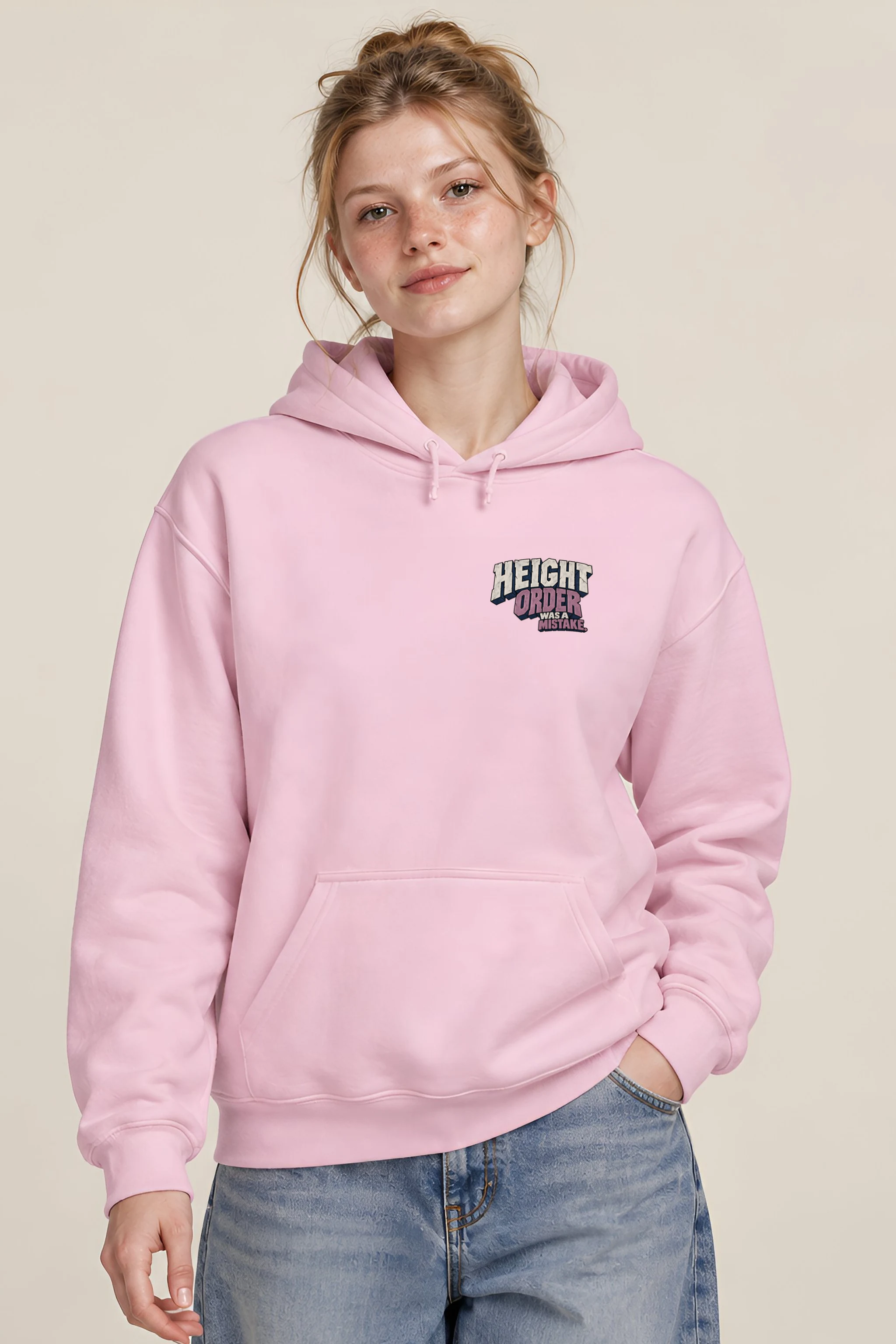 "Height Order Was a Mistake" Heavy Blend Unisex Pullover Hoodie