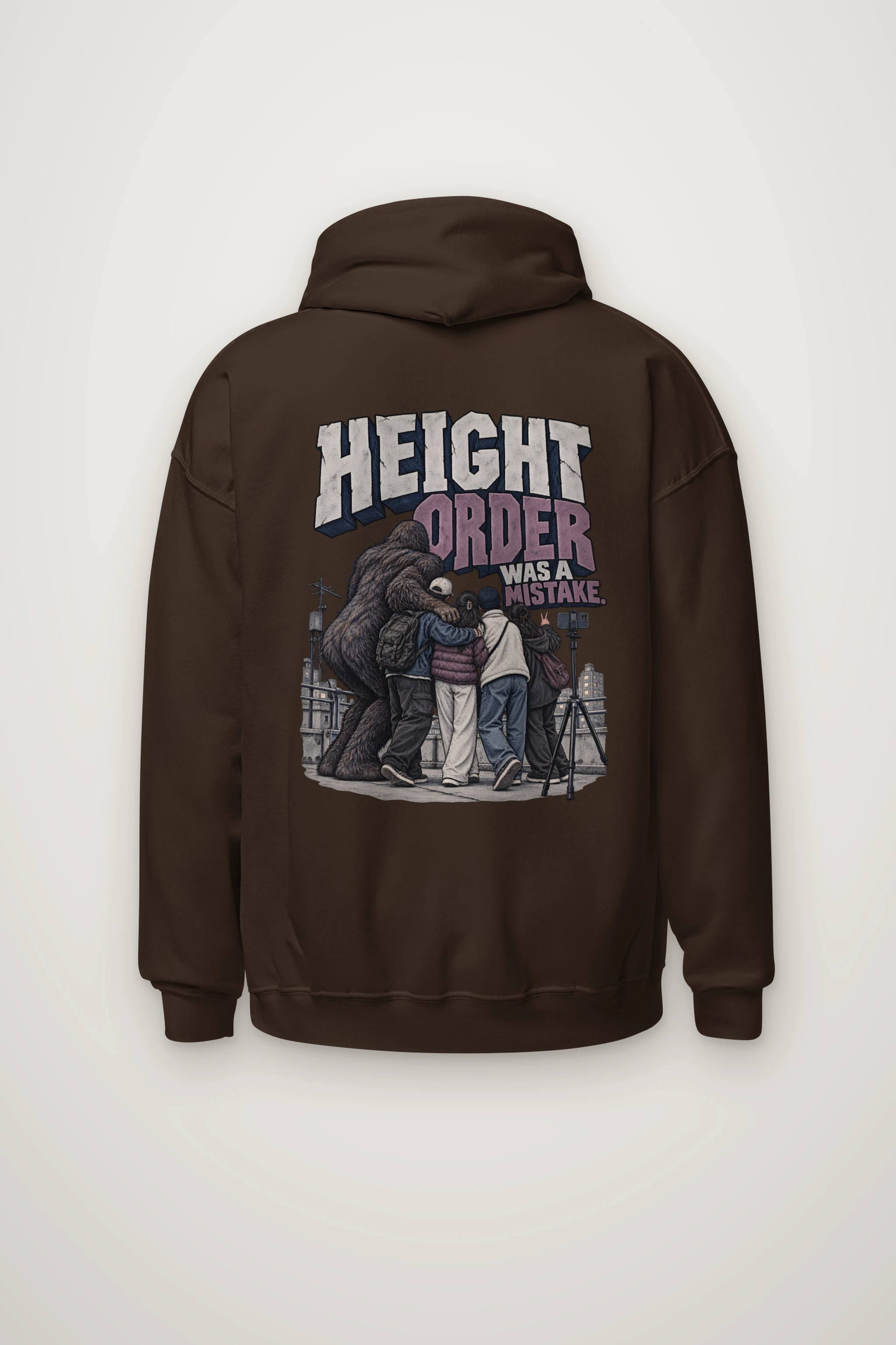 "Height Order Was a Mistake" Heavy Blend Unisex Pullover Hoodie