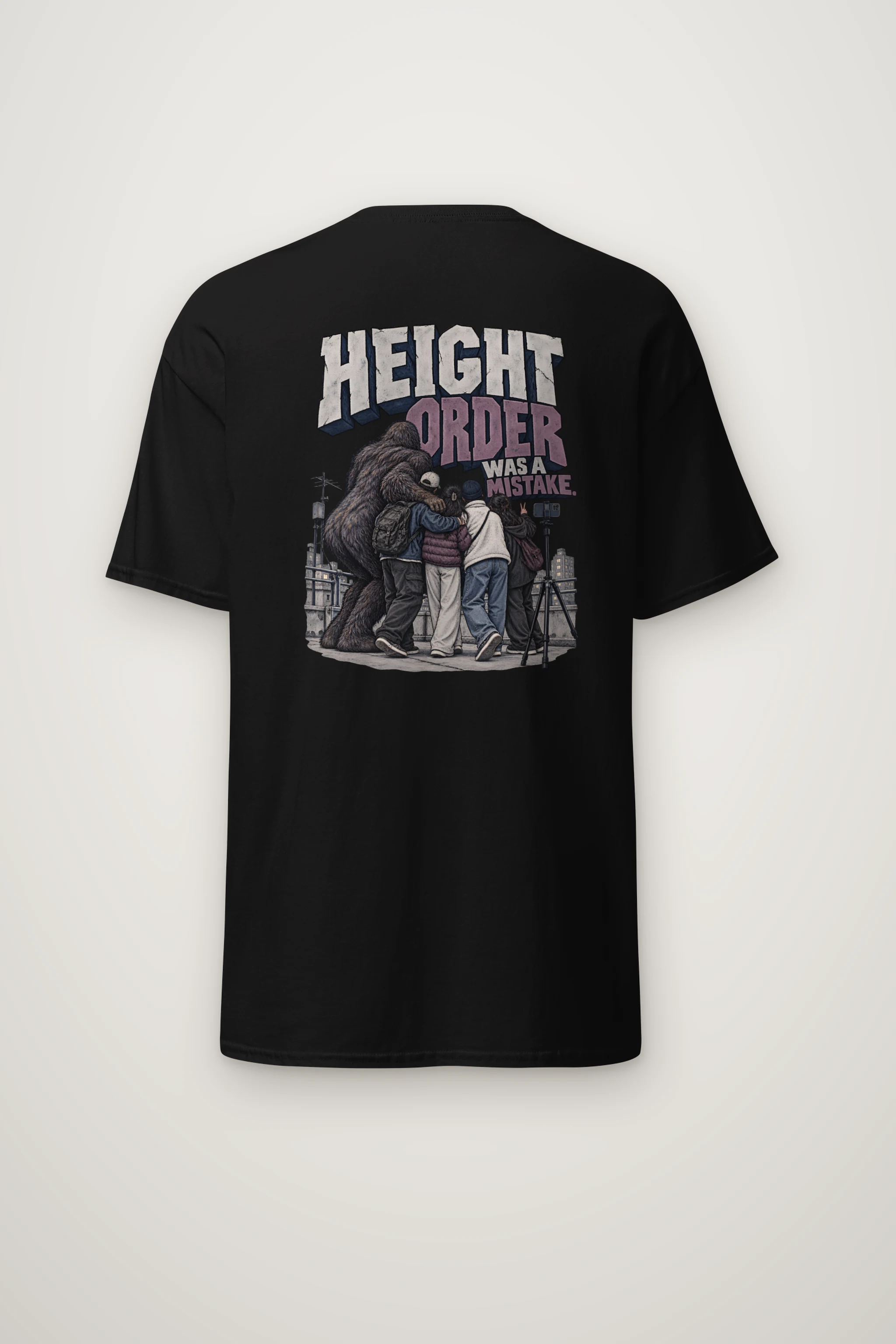 "Height Order Was a Mistake" Heavyweight Unisex Crewneck T-shirt