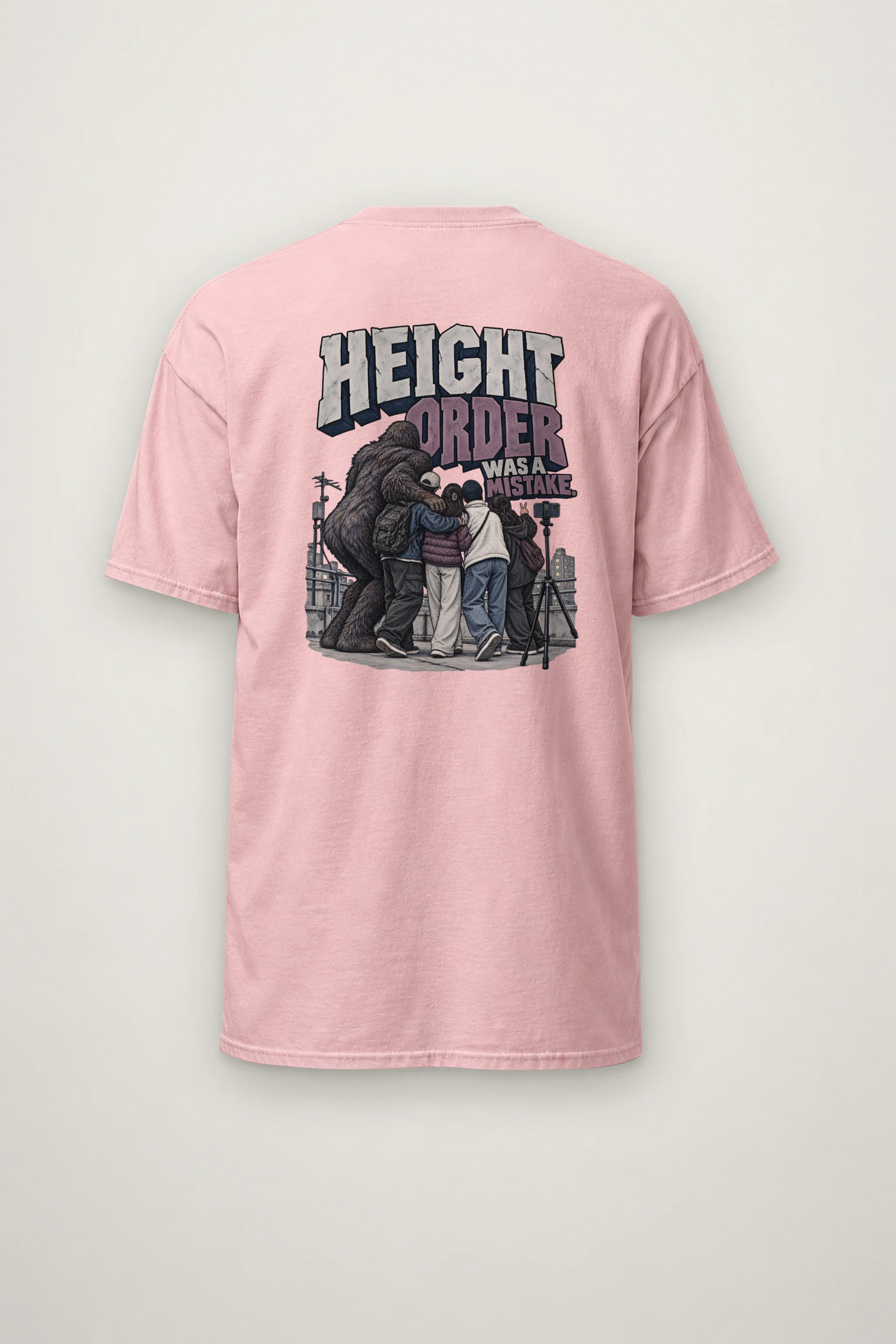 "Height Order Was a Mistake" Heavyweight Unisex Crewneck T-shirt