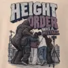 "Height Order Was a Mistake" Men's Oversized Heavyweight Crewneck T-Shirt