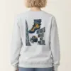 "Heights Make Me Polite" Heavy Blend Unisex Crewneck Sweatshirt