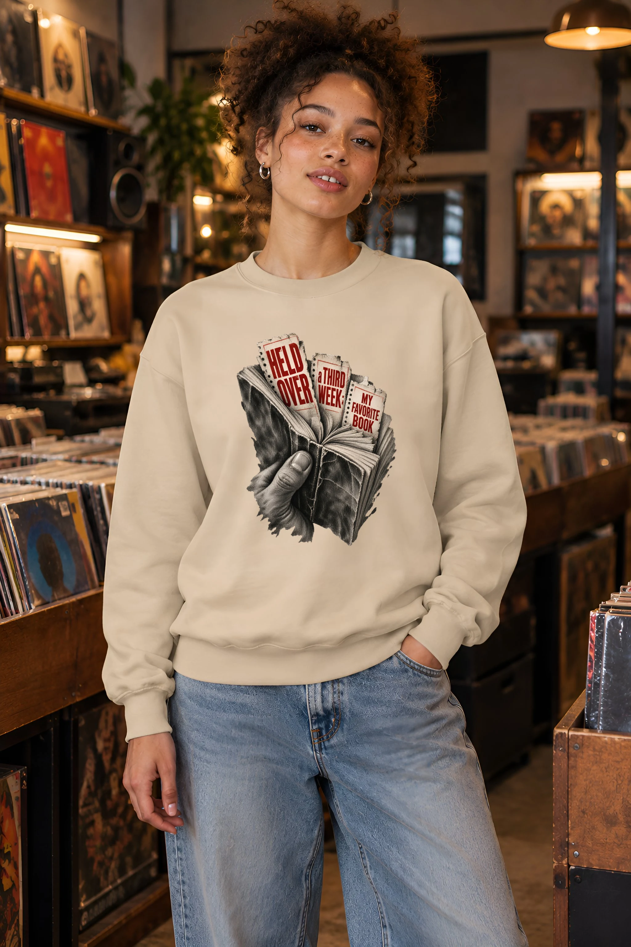 "Held Over a Third Week" Heavy Blend Unisex Crewneck Sweatshirt