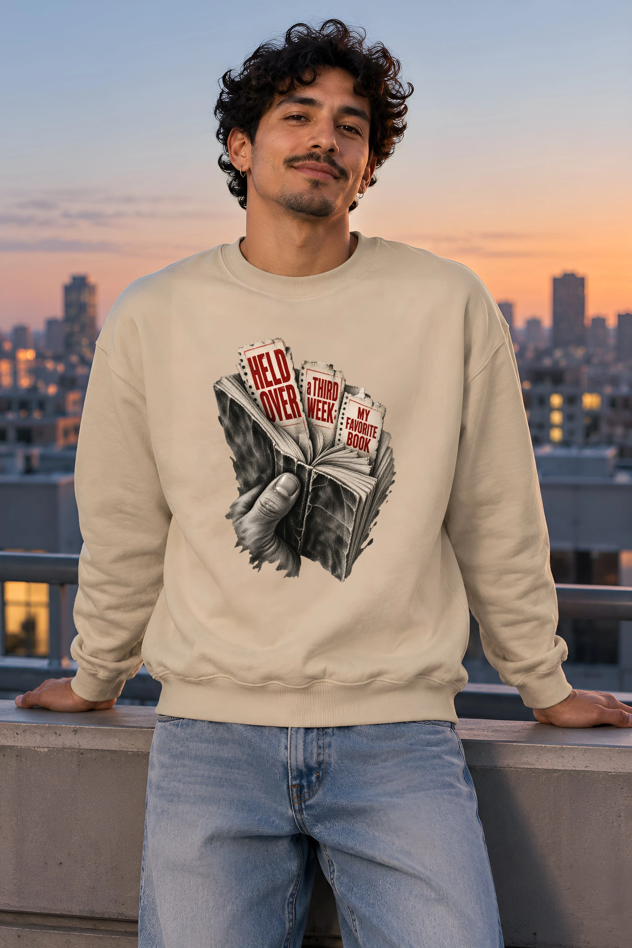 "Held Over a Third Week" Heavy Blend Unisex Crewneck Sweatshirt
