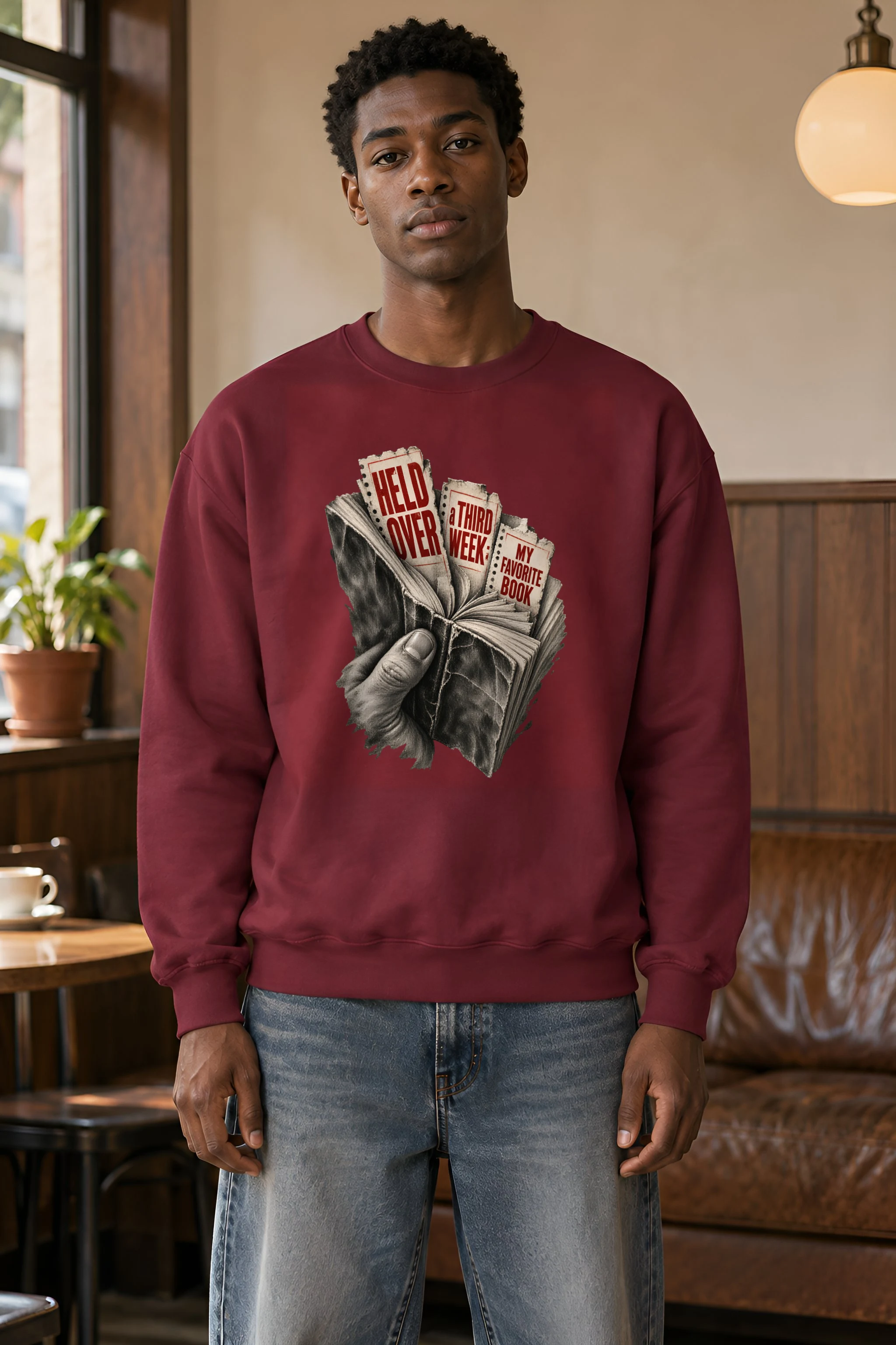 "Held Over a Third Week" Heavy Blend Unisex Crewneck Sweatshirt