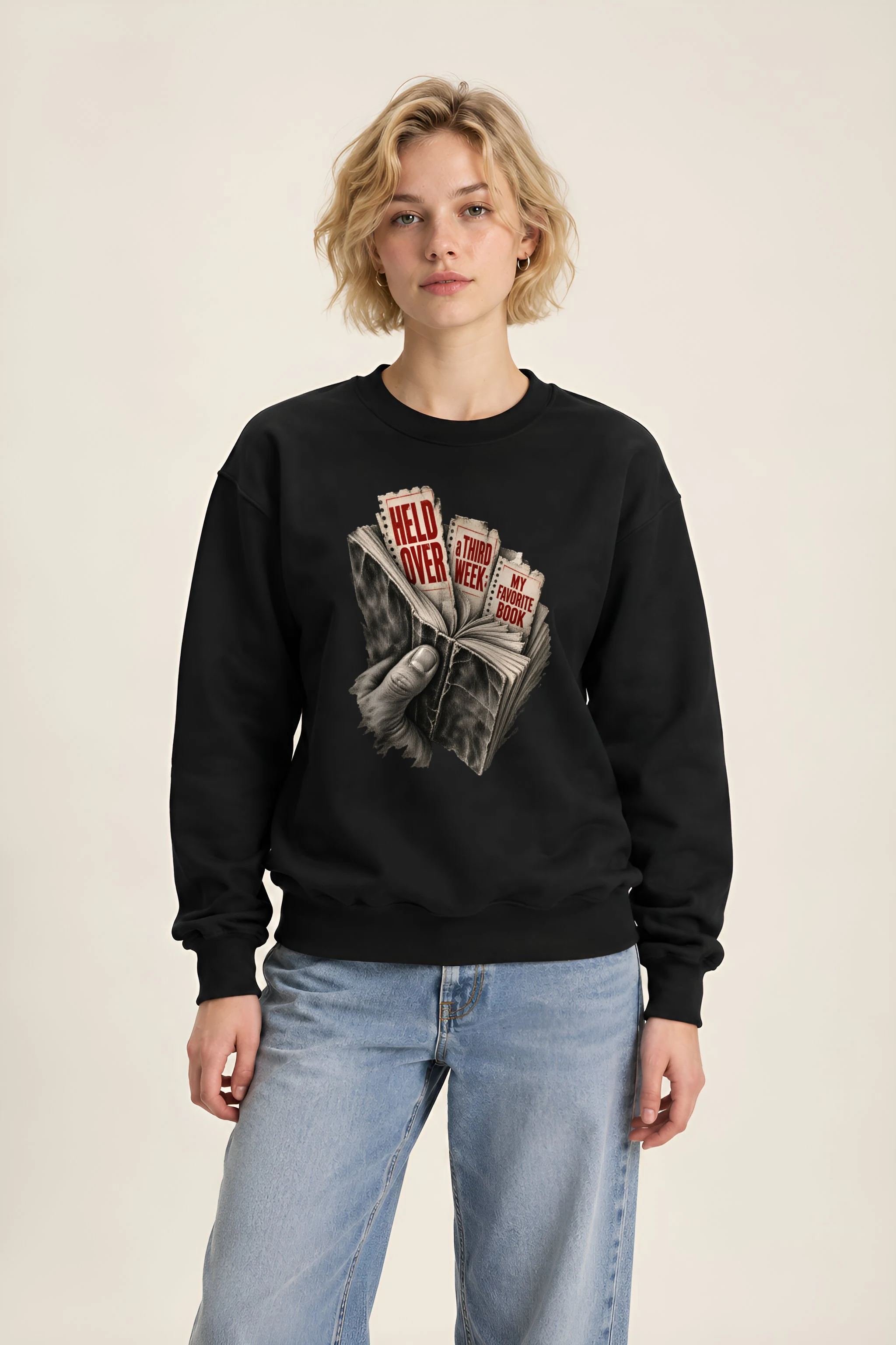 "Held Over a Third Week" Heavy Blend Unisex Crewneck Sweatshirt