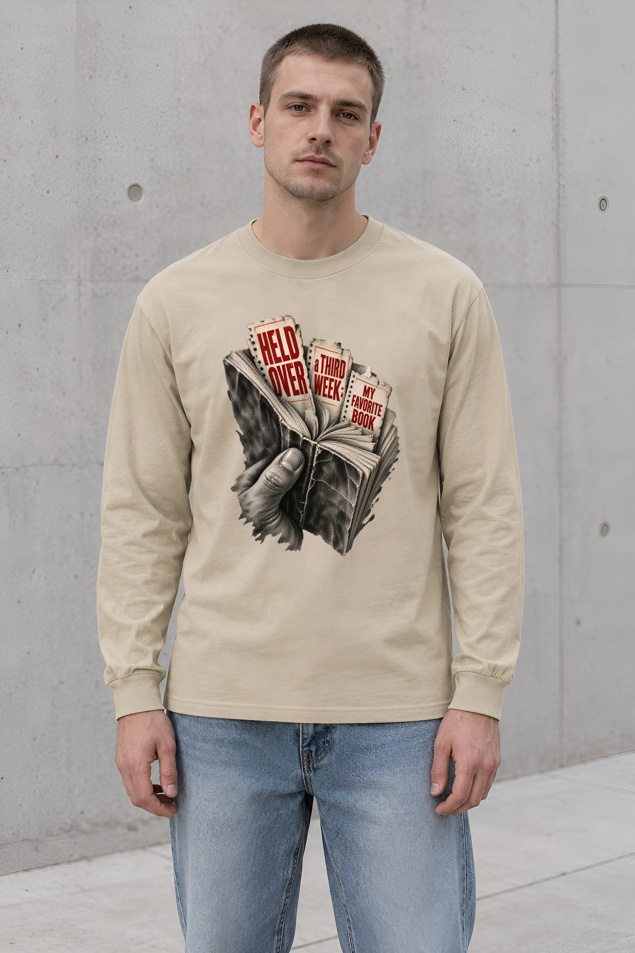 "Held Over a Third Week" Unisex Longsleeve T-shirt