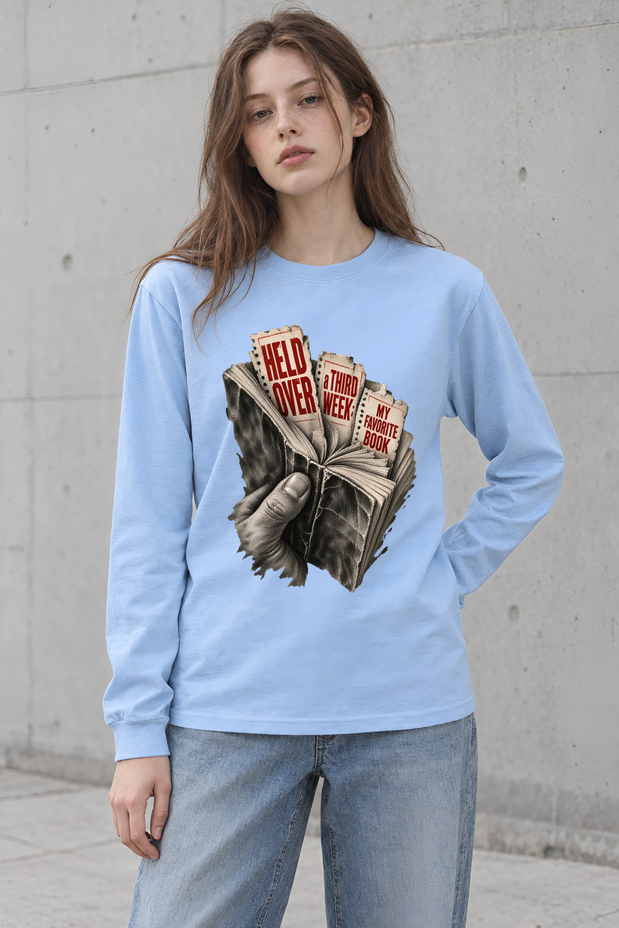 "Held Over a Third Week" Unisex Longsleeve T-shirt