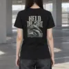 "Held Through It Mercy Not Merit" Heavyweight Unisex Crewneck T-shirt