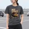"Help Yourself To Your Own Plate" Heavyweight Unisex Crewneck T-shirt