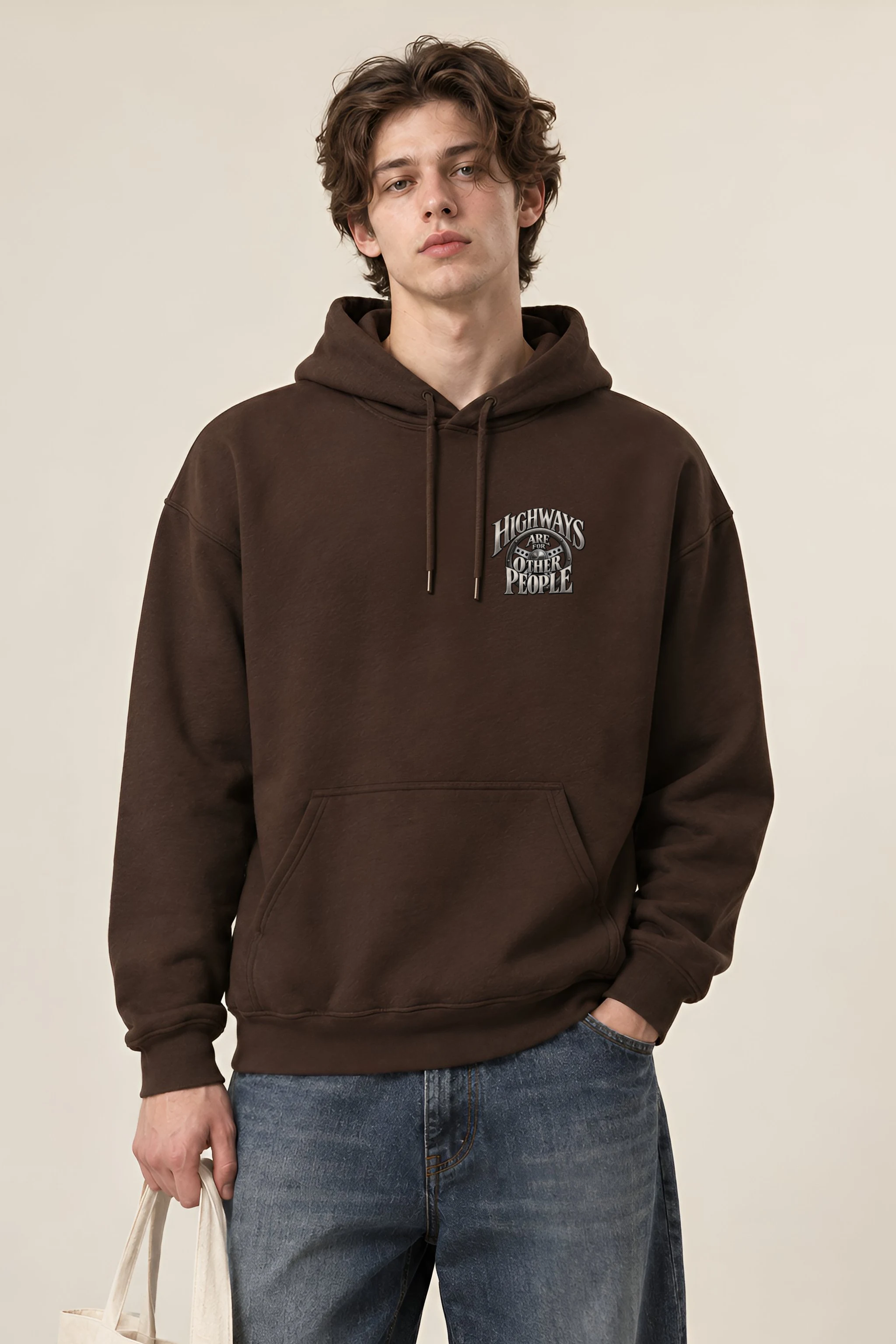 "Highways Are for Other People" 1 Pullover Hoodie