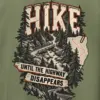 "Hike Until the Highway Disappears" Heavy Blend Unisex Pullover Hoodie
