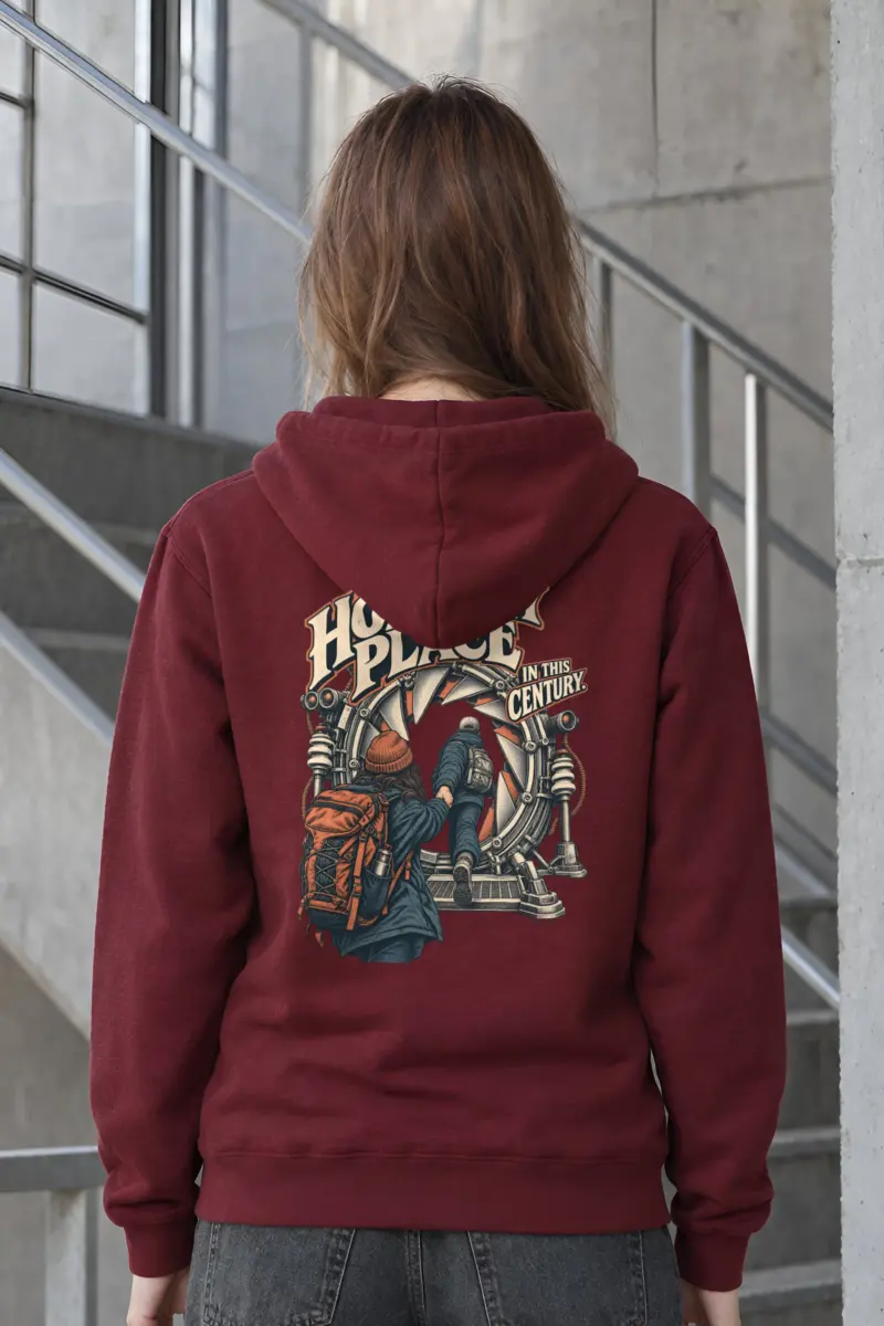 “Hold My Place In This Century” Heavy Blend Unisex Pullover Hoodie