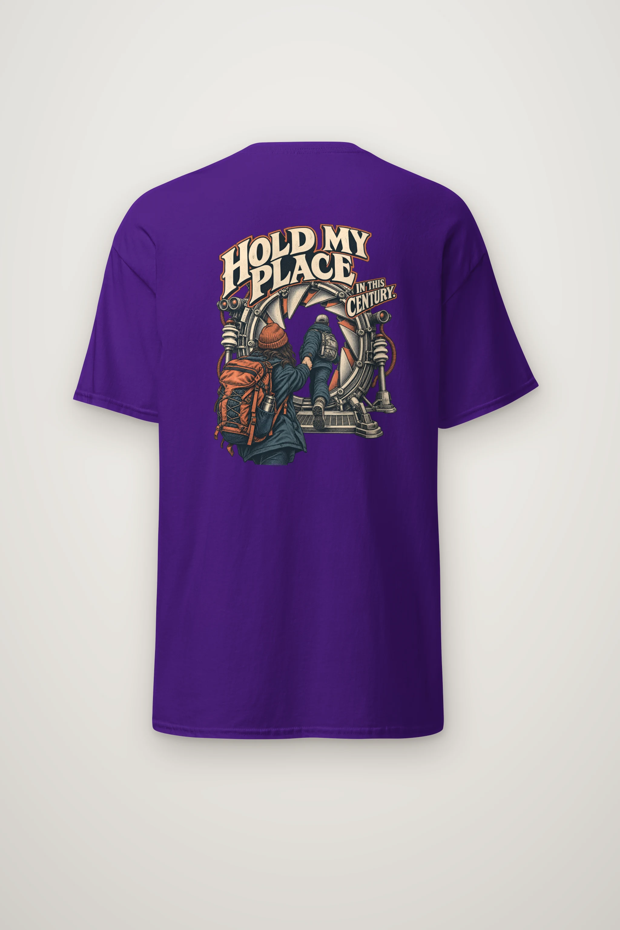 "Hold My Place in This Century" Heavyweight Unisex Crewneck T-shirt