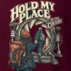 "Hold My Place in This Century" Heavyweight Unisex Crewneck T-shirt