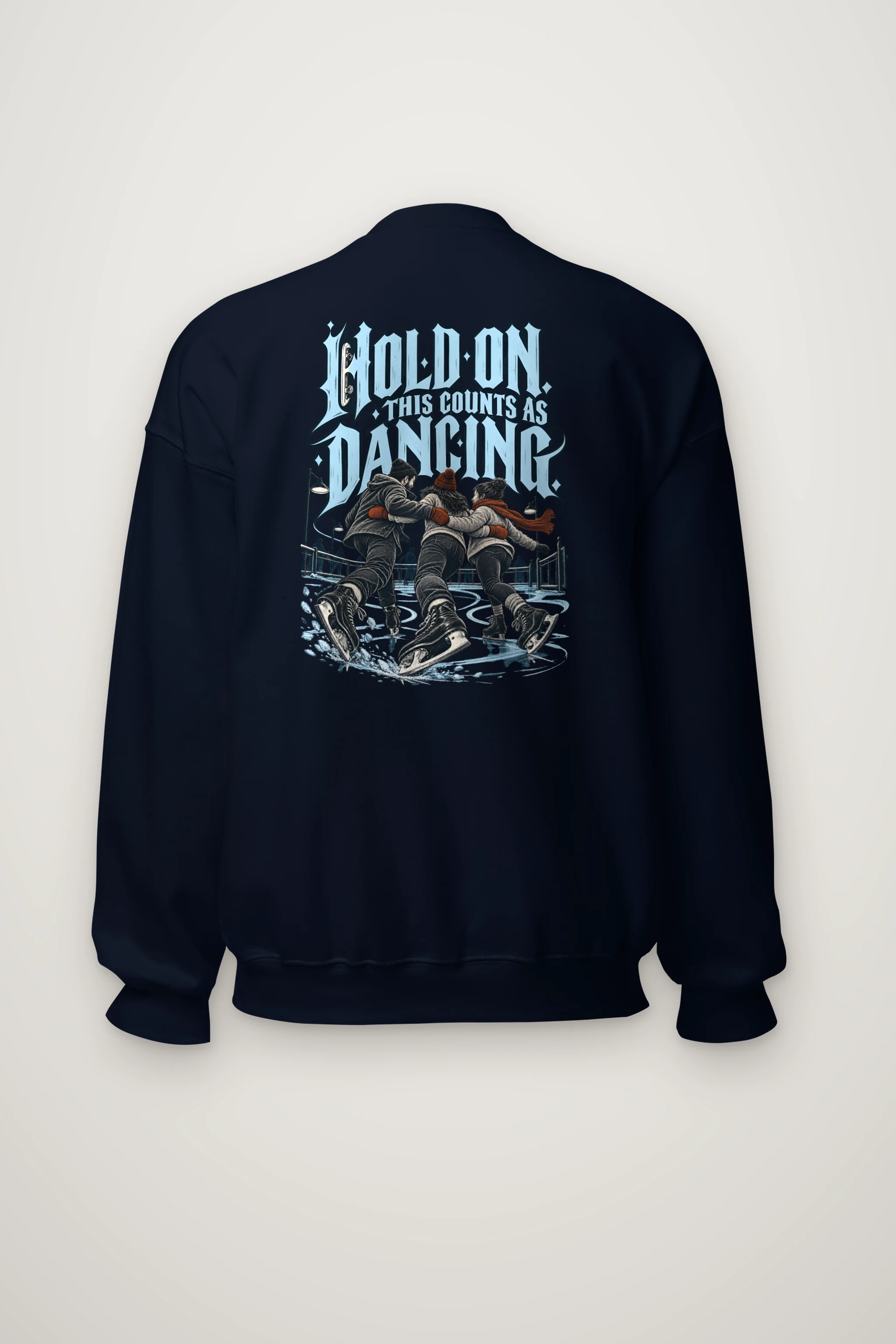 "Hold On, This Counts as Dancing" Heavy Blend Unisex Crewneck Sweatshirt