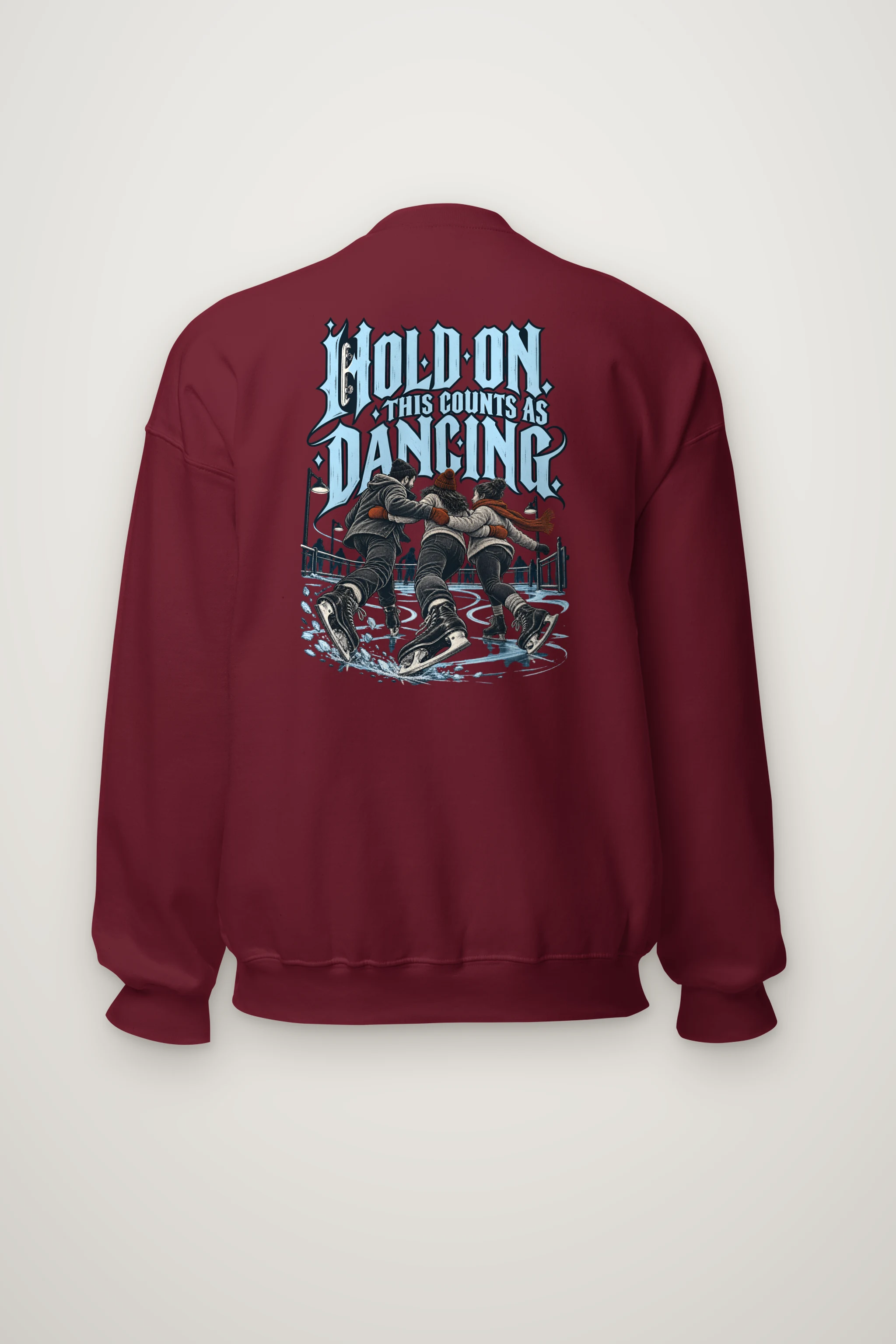 "Hold On, This Counts as Dancing" Heavy Blend Unisex Crewneck Sweatshirt