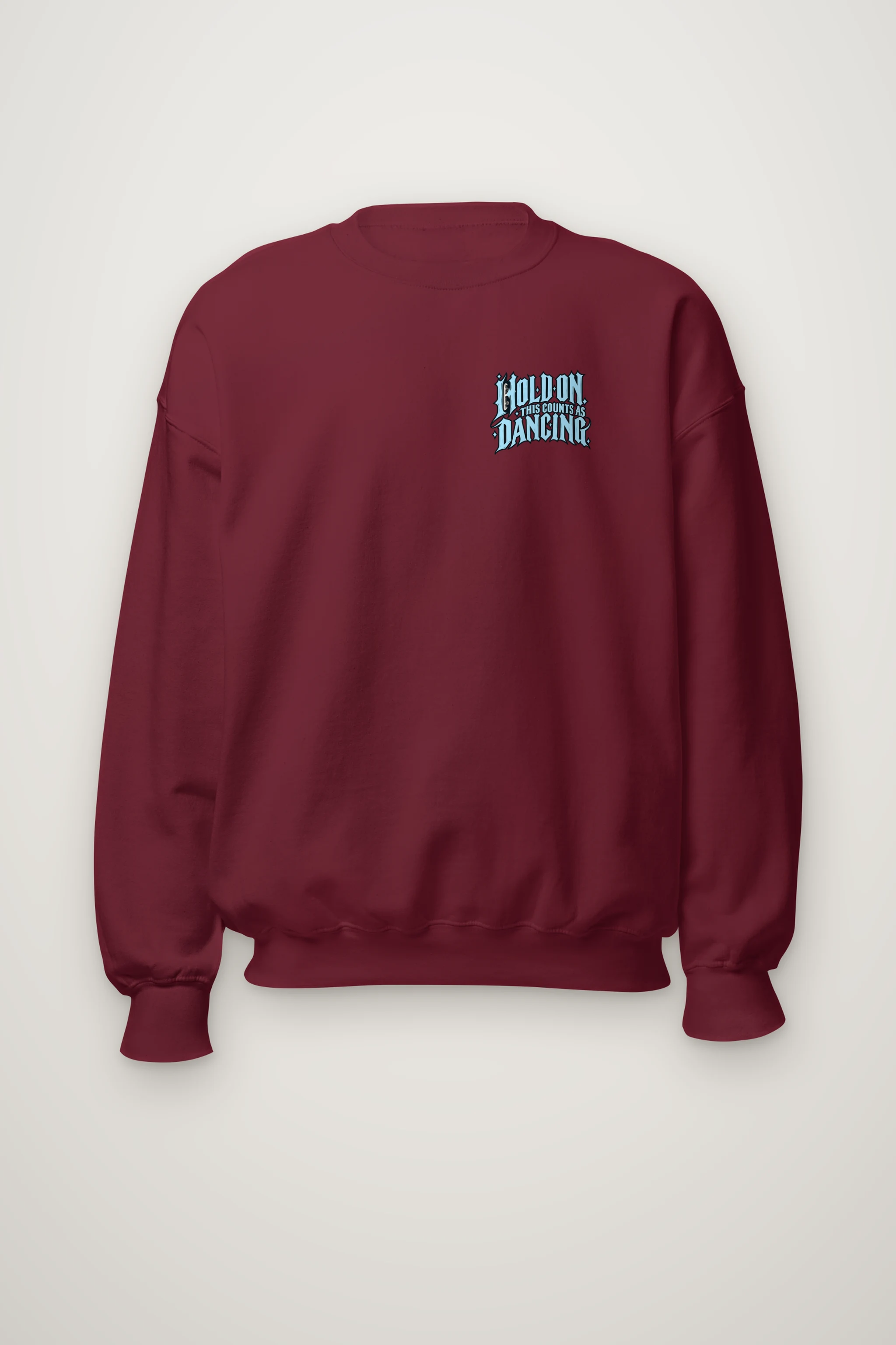 "Hold On, This Counts as Dancing" Heavy Blend Unisex Crewneck Sweatshirt