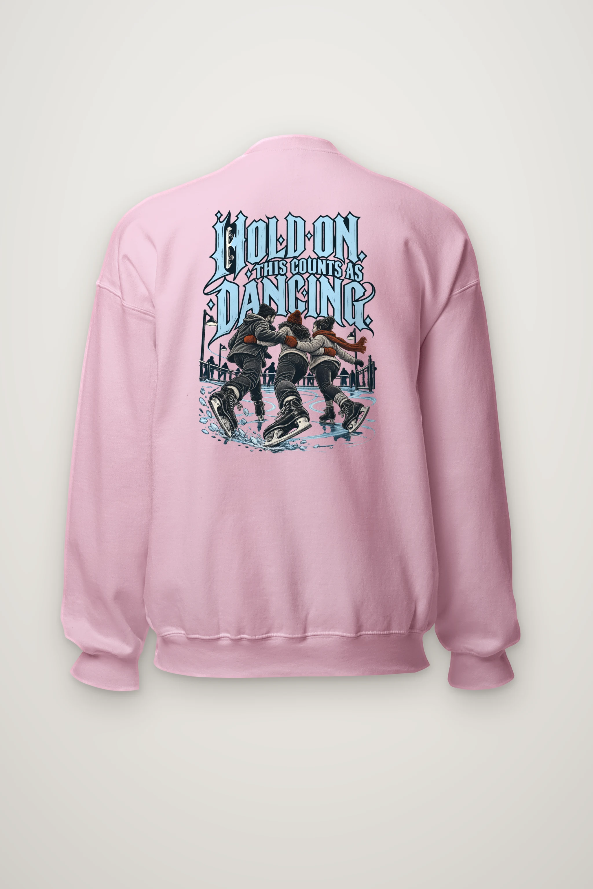 "Hold On, This Counts as Dancing" Heavy Blend Unisex Crewneck Sweatshirt