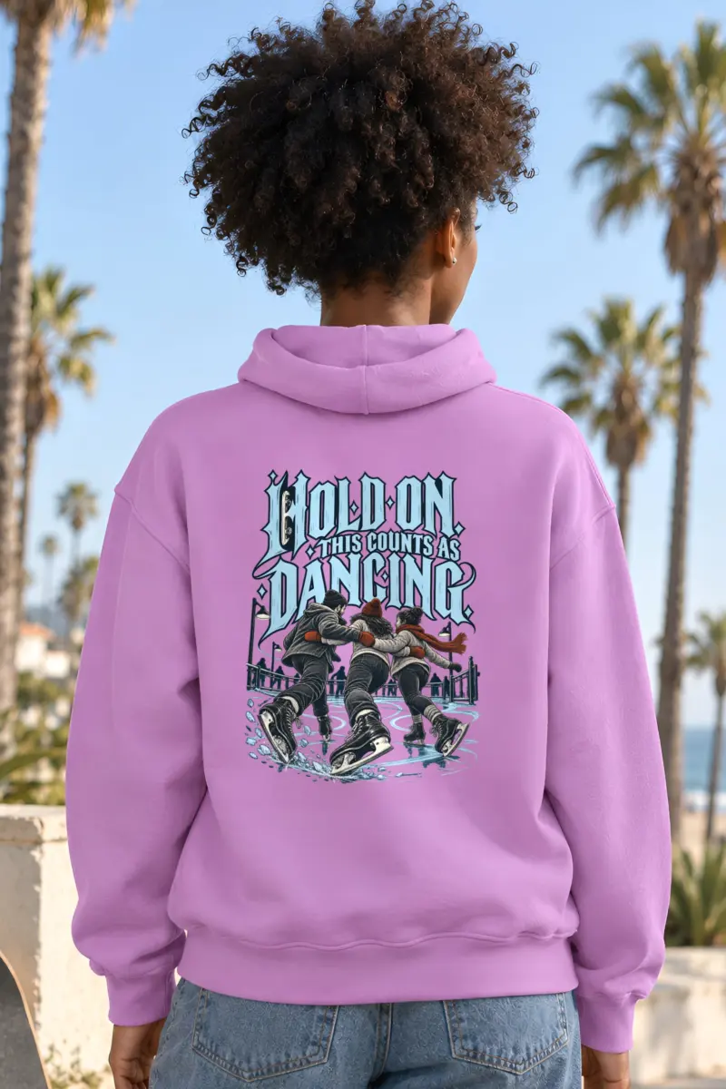 "Hold On, This Counts as Dancing" Heavy Blend Unisex Pullover Hoodie