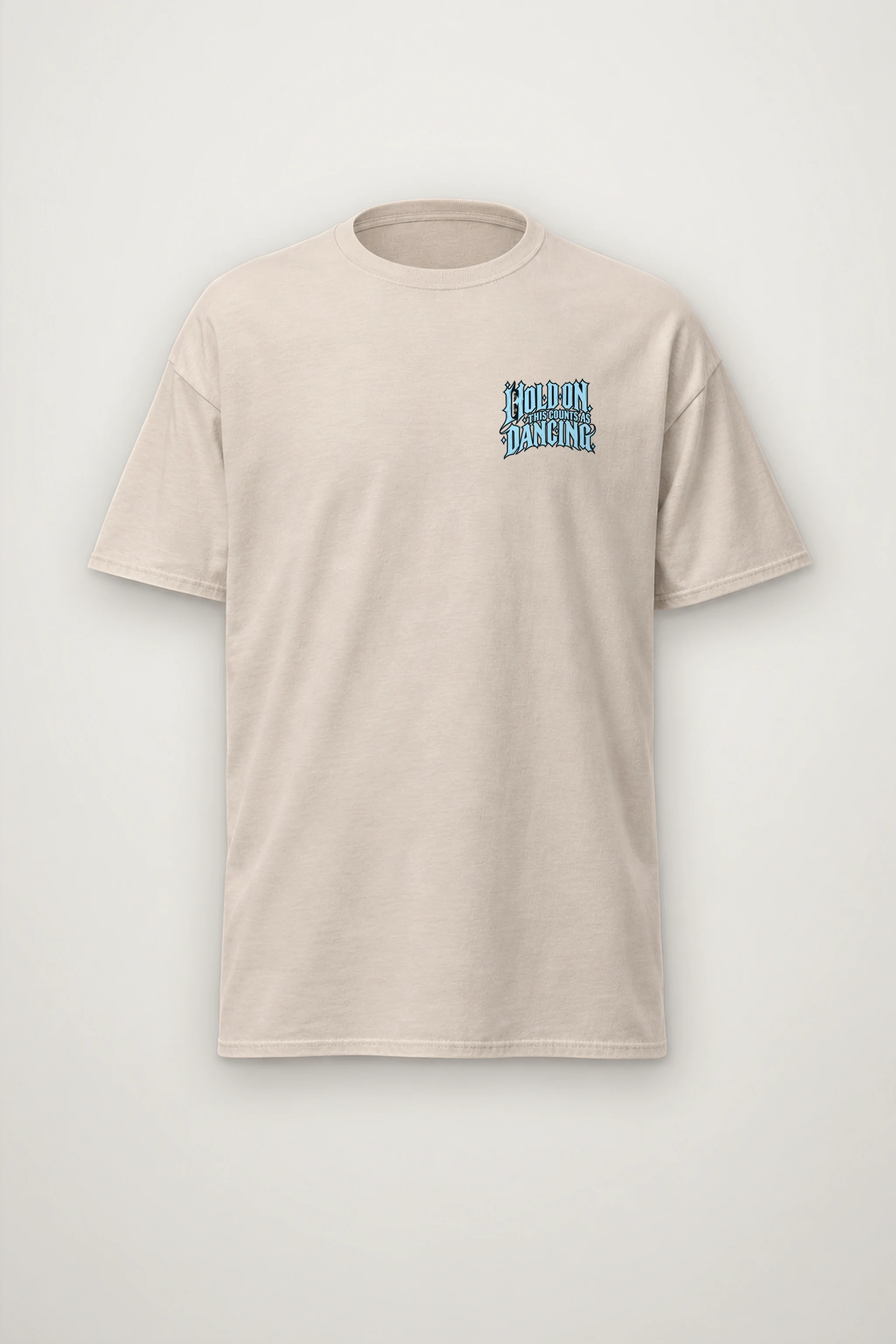 "Hold On, This Counts as Dancing" Heavyweight Unisex Crewneck T-shirt