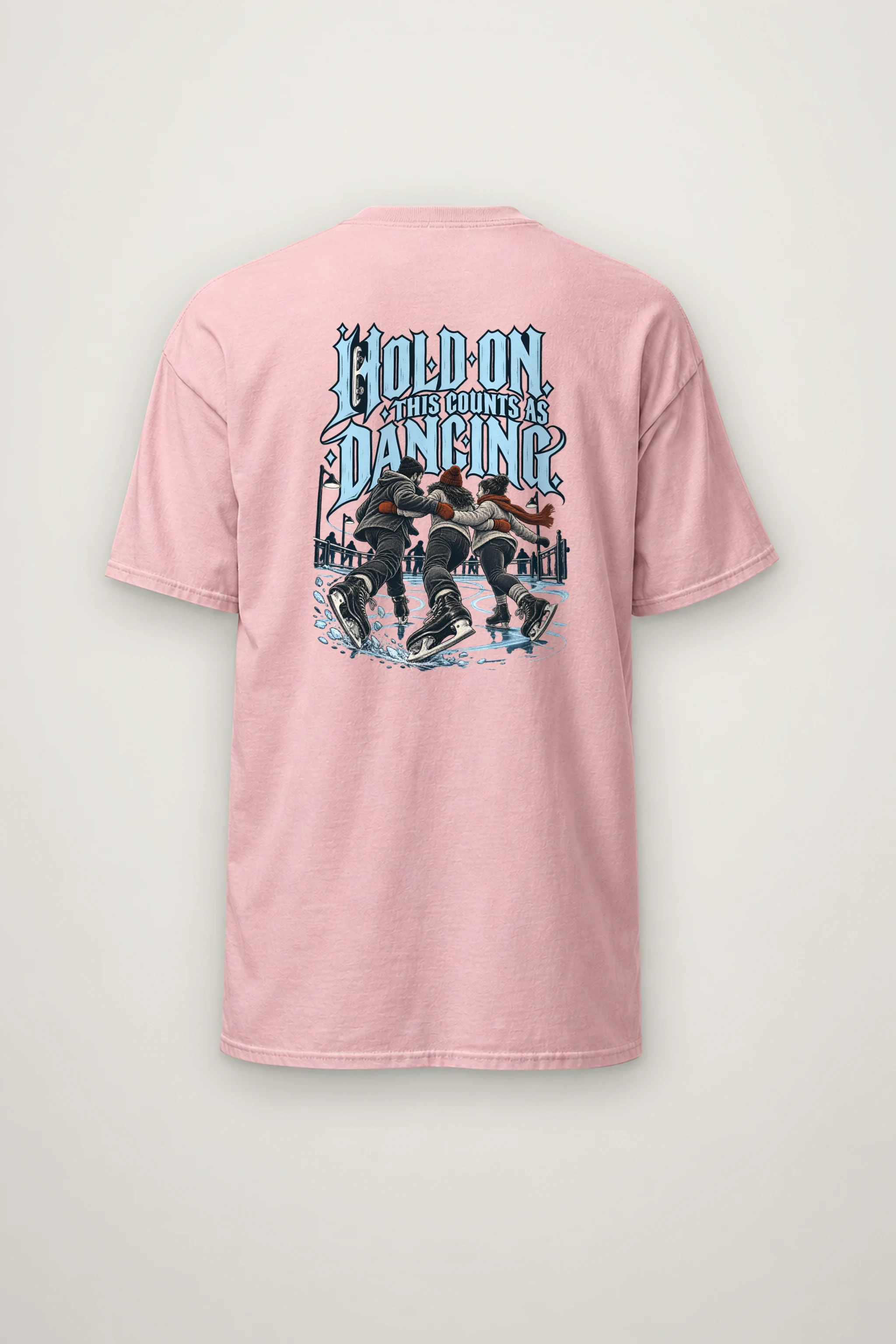 "Hold On, This Counts as Dancing" Heavyweight Unisex Crewneck T-shirt