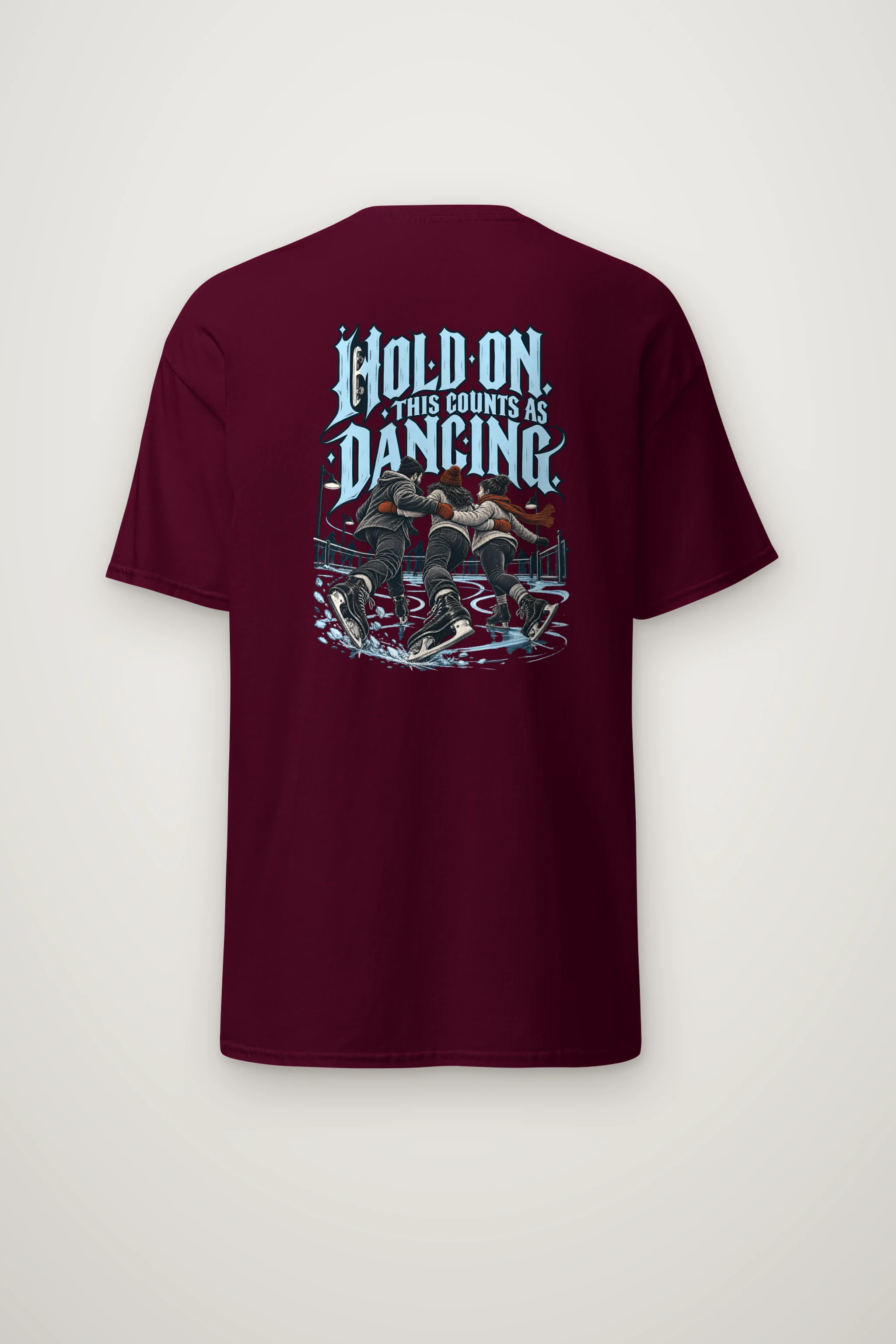 "Hold On, This Counts as Dancing" Heavyweight Unisex Crewneck T-shirt