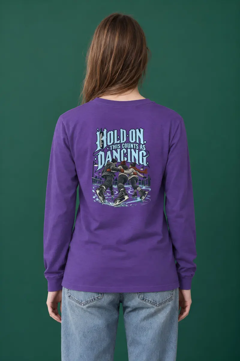 "Hold On, This Counts as Dancing" Unisex Longsleeve T-shirt