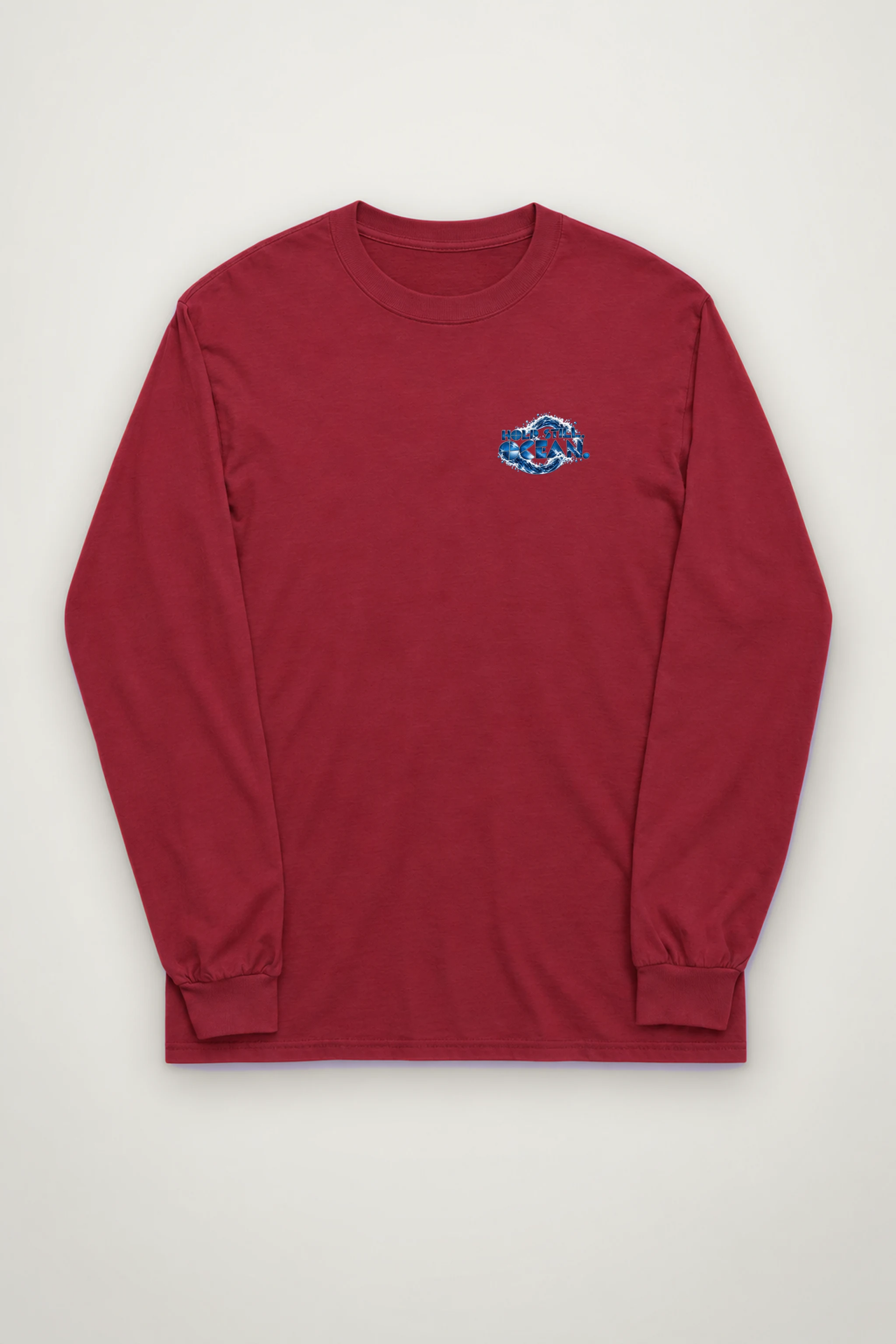 "Hold Still Ocean" Unisex Longsleeve T-shirt