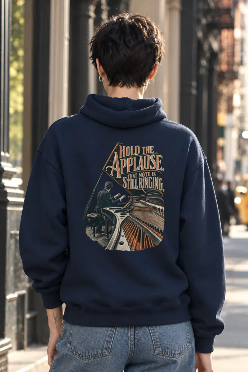 "Hold the Applause" Heavy Blend Unisex Pullover Hoodie