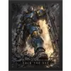 "Hold the Gap" Premium Wooden Framed Poster
