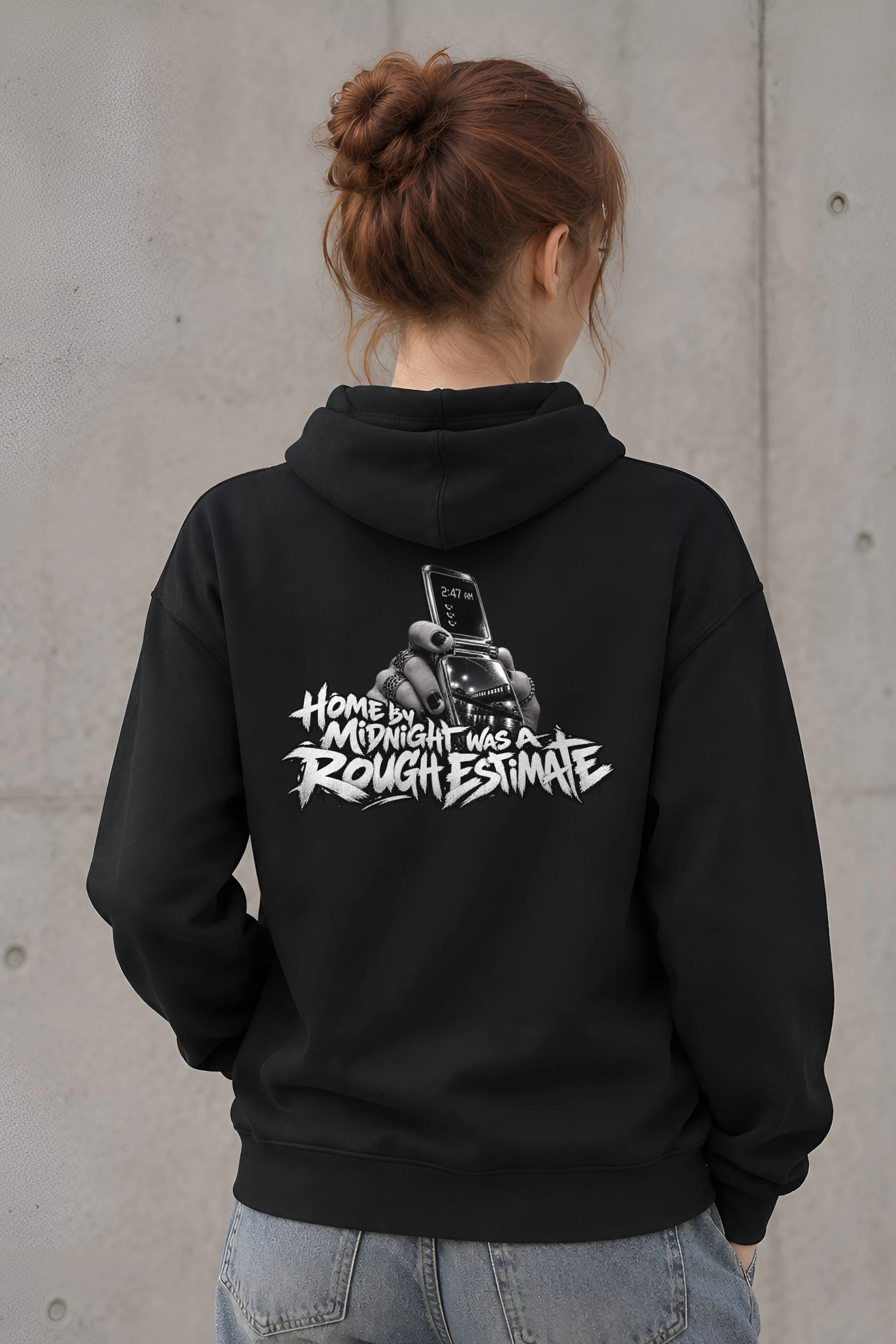 "Home By Midnight Was A Rough Estimate" Heavy Blend Unisex Pullover Hoodie