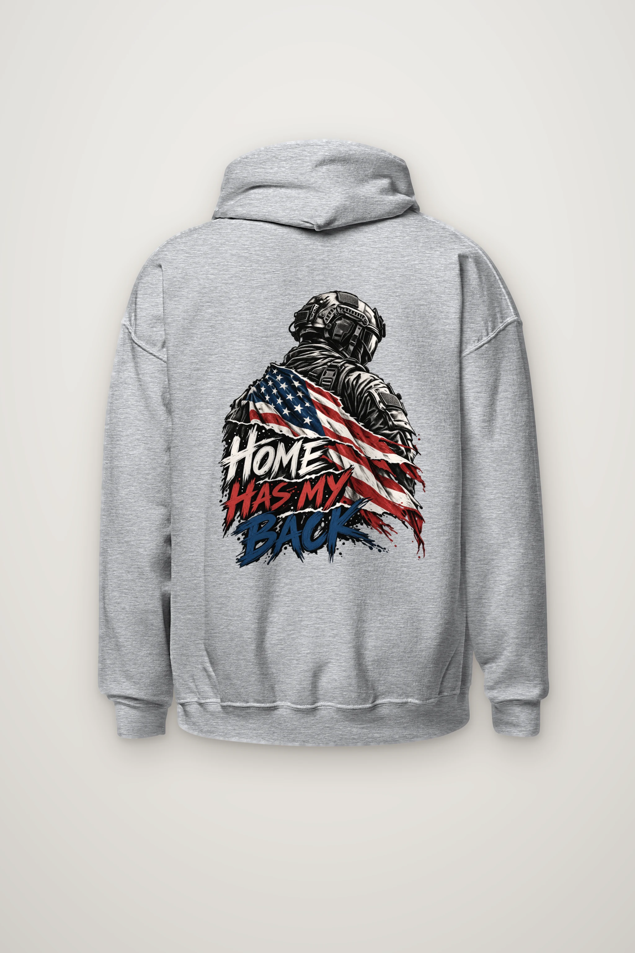 "Home Has My Back" Heavy Blend Unisex Pullover Hoodie